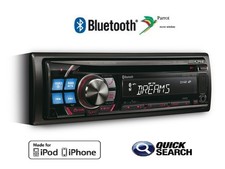 ALPINE CDE-125BT Autoradio Bluetooth CD/MP3 Player USB AUX Radio Freisprechen 