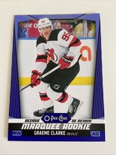 NHL Card-Graeme Clarke-Marquee Rookie Blue Border-OPC 2024-25-Devils