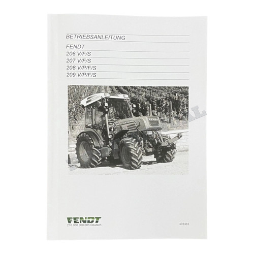 Fendt 206 207 f s - 206, 208