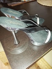 High Heels Silberfarben Gr.39