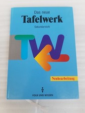 Das neue TAFELWERK Sekundarstufe Volk und Wissen 1998 Mathematik Physik Chemie