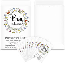 50 Pcs Baby Shower Seed Packet