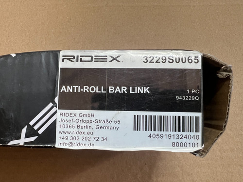Ridex 3229s0065 koppelstange - ridex,