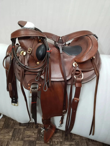 Pferd leder western wade - western,