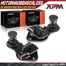 2x Motorhaubenschloss Links Rechts oben für Mercedes-Benz W203 CL203 C209 X164