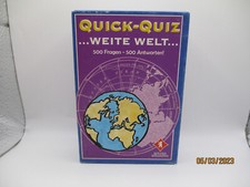 QUICK-QUIZ ... WEITE WELT... -  QUIZSPIEL VON BERLINER SPIELKARTEN