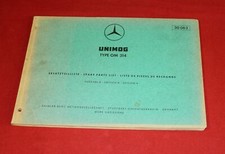 Ersatzteilliste Mercedes Unimog Motor OM 314 , 54 PS , Unimog 403
