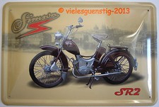 Blechschild 20x30 cm - Simson