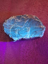 Blauer Bernstein aus Sumatra