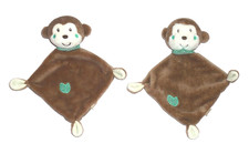 WIE NEU* 2 x AFFE braun