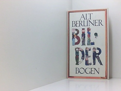 Altberliner bilderbogen - altberliner,