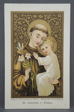 Heiligenbild  S. ANTONIUS DE