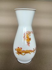 Meissen Vase reicher Hofdrache gelb, 1. Wahl