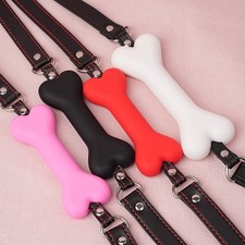 Bondage Silikon Beißknebel Mundknebel Oralfixierung BDSM Mundwasser Mouth Gag DE