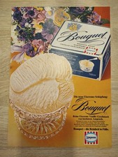 ORIG WERBUNG REKLAME  1978  LANGNESE Eis  -Bouquet   Vanille