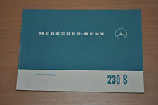 MERCEDES TYP W111 230S BA