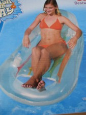 Designer Badeliege Pool Liege Schwimmbad Badespaß Ausstellungsstück Versandfrei