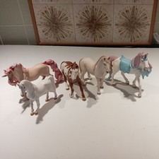 Konvolut 5 x Schleich Pferd