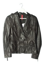 WALTER Leder-Blazer Damen Blazer Gr. DE 38 schwarz Casual-Look