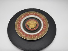 Rosenthal Versace Brotteller Couvertteller, Medusa, Porzellan, 18 cm