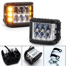 2-tlg 60W 4 Zoll LED Arbeitsscheinwerfer 12V/24V Offroad Blitzlicht Für Jeep SUV