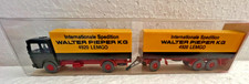Wiking 25421 Werbemodell Lkw MAN Lastzug "Pieper KG" neu in OVP