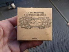 Alte leere Zigarettenschachtel