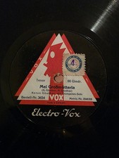 Schellackplatte Anton Günther