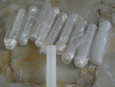 10 Filterpatronen - Länge 14 cm - Stutzen vorne 2 cm