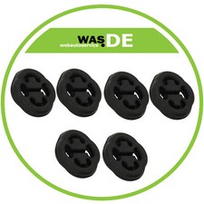 6 x  Auspuff Gummi Halter AUDI