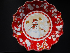 Villeroy&Boch TOY'S FANTASY Gebäckschale Schneemann D 25 cm