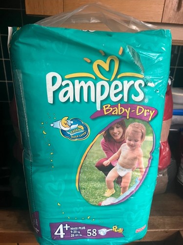 Vintage pampers baby dry - vintage,