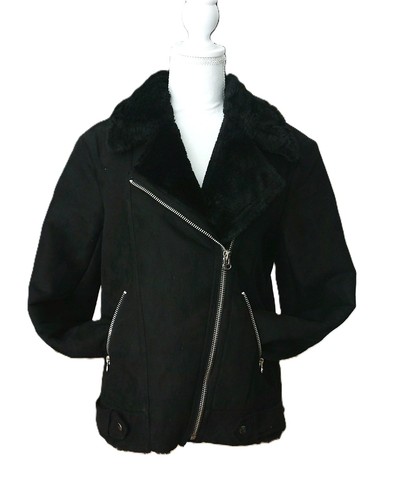Damen jacke wildlederoptik - h&m,