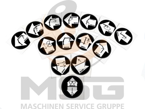 0863581 satz symbole - 0863581,