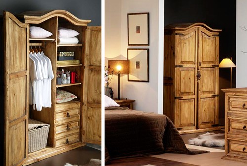 Kleiderschrank landhausstil - kleiderschrank,