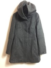 KHUJO Damen Mantel Modell: Melody Grau M