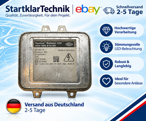 Hella xenius ballast 12v - xenius,