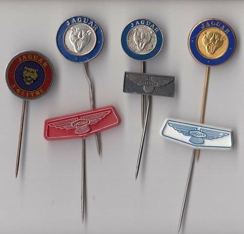 Vintage jaguar logo pin - logo,
