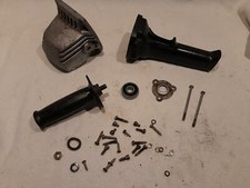 5339 Hitachi Winkelschleifer PDU 230 Flex Getriebegehäuse Griff und Kleinteile