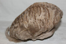 Vintage Pelzmütze Persianer beige Echtfell Echtpelz