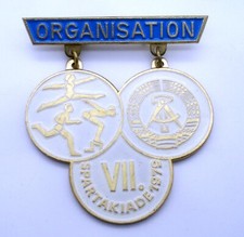 DDR Abzeichen VII. Spartakiade 1979 Organisation