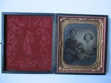 Daguerreotypie ? 2 Damen um