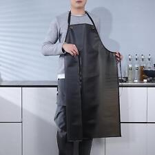 Wasserdichte Schürze Strapazierfähige Arbeitsschürze für Koch Metzger Friseur