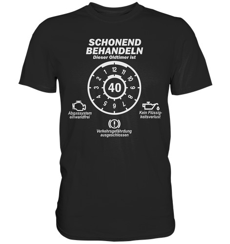 Geburtstag t shirt - 40.,
