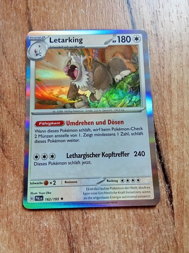 Pokemon holo karte letarking - pokemon,