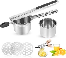 Edelstahl Kartoffelpresse