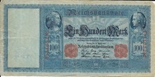 1910 Deutschland  Banknote