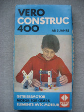 VERO Construc 400 Getriebemotor Konstruktionsspielzeug DDR OVP Baukasten