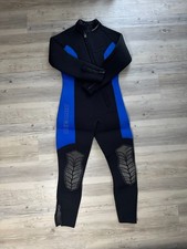 Oceanic 7mm Neoprenanzug Full Suit – Schwarz/Blau – Top Zustand