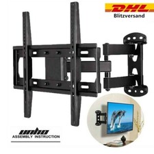 TV Wandhalterung Schwenkbar Neigbar für Samsung LG Fernseher 40 42 47 50 55 Zoll